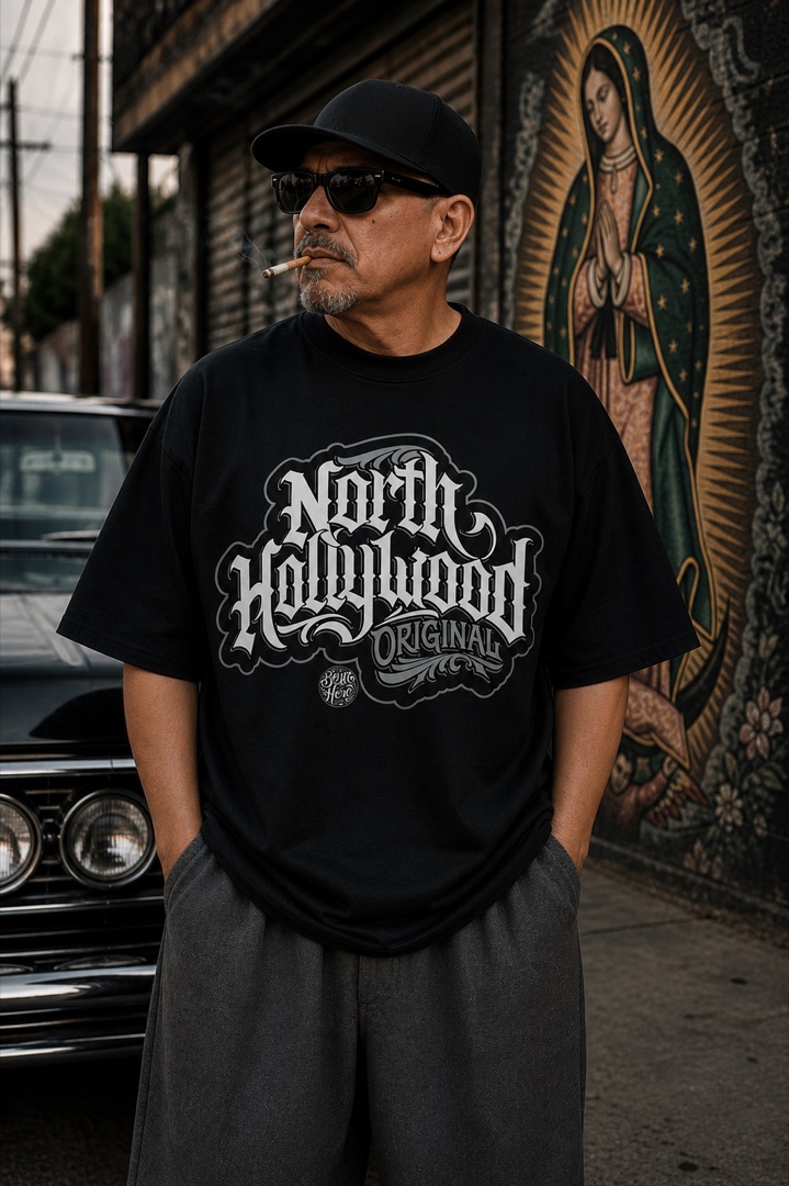 North Hollywood at the Virgen mural